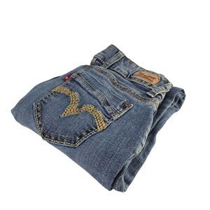 Levi 529 Curvy Womens‎ 27x32 (27x30) Straight Leg Skinny Denim Jeans